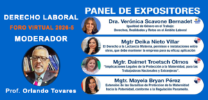 Panel de expertas sobre derechos laborales de la mujer y la maternidad en Panamá - Foro del ICPDP